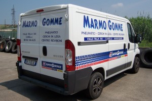 Marmo Gomme furgone